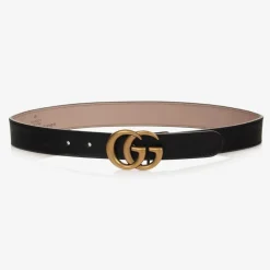Gucci Clothing Accessories|Clothing Accessories*Black Leather GG Belt