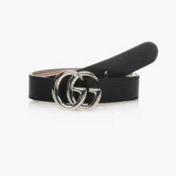 Gucci Clothing Accessories|Clothing Accessories*Black Leather GG Belt