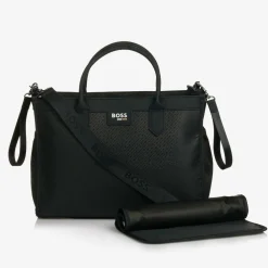 BOSS Gifts*Black Monogram Baby Changing Bag (40cm)