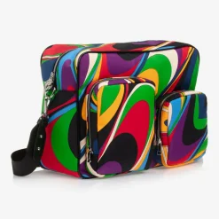 PUCCI Gifts*Black Onde Print Changing Bag (38cm)