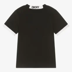 DKNY Tops*Black Organic Cotton T-Shirt