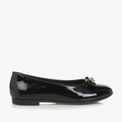 Versace Pumps & Ballerinas|Pumps & Ballerinas*Black Patent Leather Ballerina Shoes