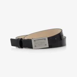 Dolce amp; Gabbana Clothing Accessories|Clothing Accessories*Black Patent Leather Belt