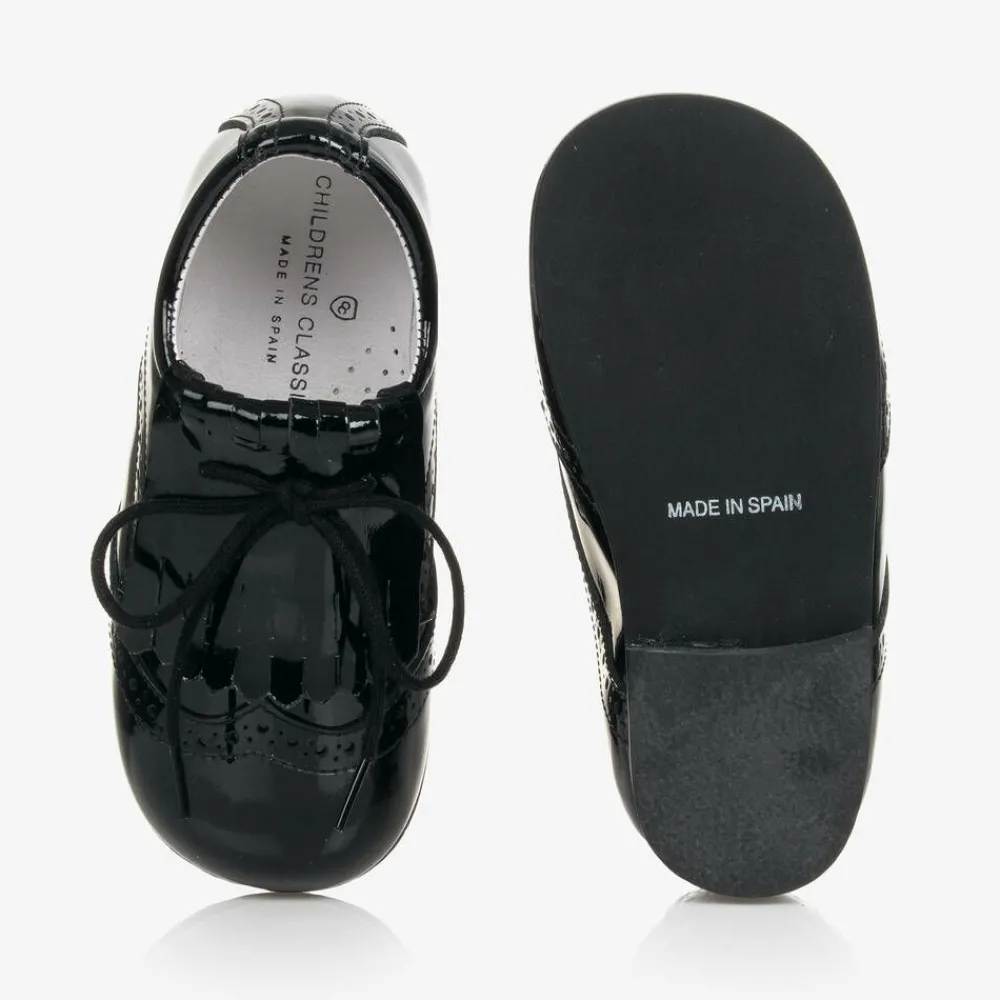 Childrens Classics Brogues|Brogues*Black Patent Leather Brogues
