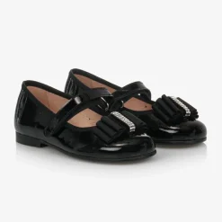 Childrens Classics Bar Shoes|Bar Shoes*Black Patent Leather Shoes