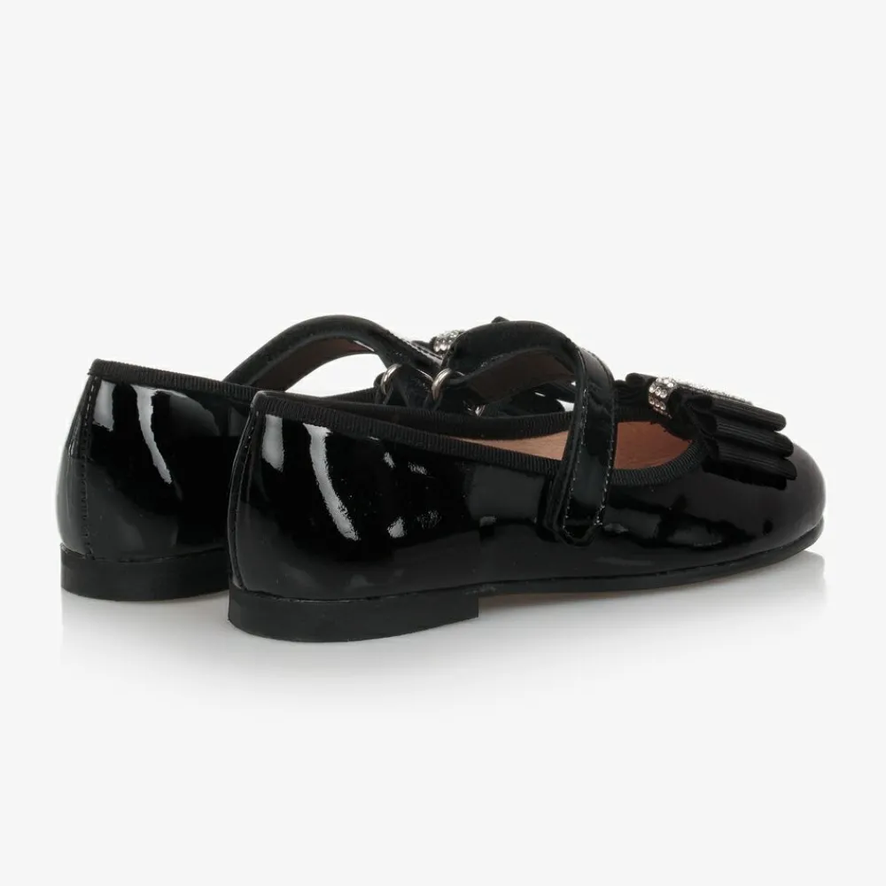 Childrens Classics Bar Shoes|Bar Shoes*Black Patent Leather Shoes