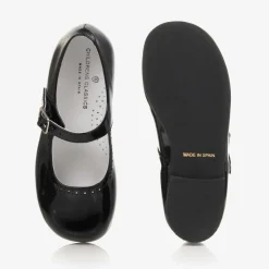 Childrens Classics Traditional Shoes|Bar Shoes*Black Patent Leather Shoes
