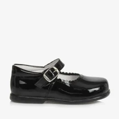 Childrens Classics Bar Shoes|Bar Shoes*Black Patent Leather Shoes