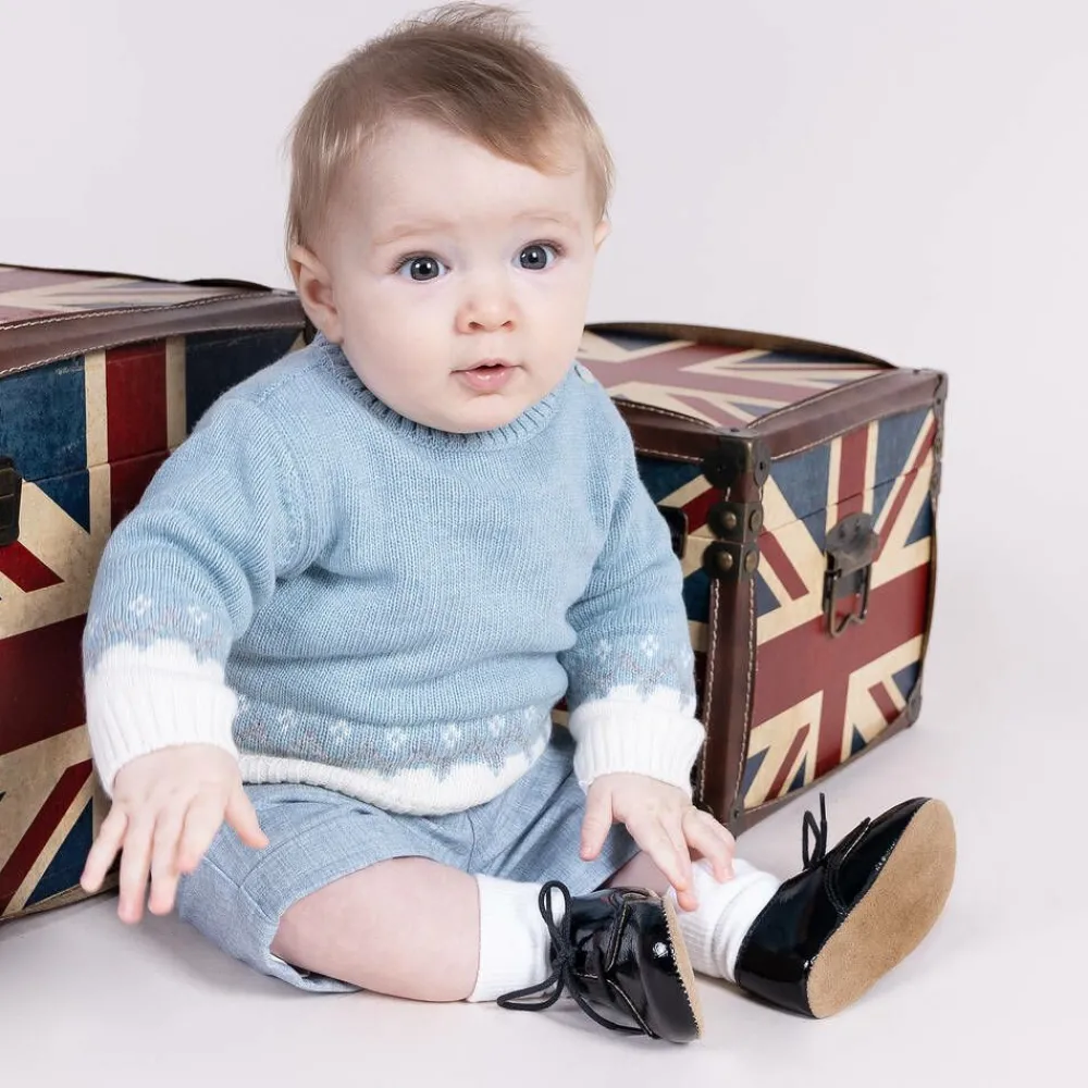 Early Days Pre Walkers|Pre Walkers*Black Patent Pre-Walker Shoes