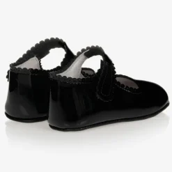 Early Days Traditional Shoes|Bar Shoes*Black Patent Pre-Walker Shoes