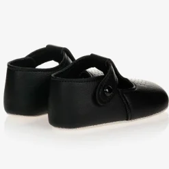 Early Days Baypods Traditional Shoes*Black Pre-Walker Shoes