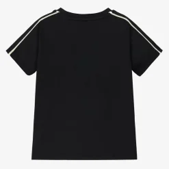 Mini Rodini Activewear|Tops*Black Quick Dry Sports T-Shirt