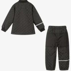CeLaVi Coats & Jackets|Coats & Jackets*Black Quilted Jacket & Trouser Set