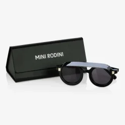 Mini Rodini Clothing Accessories|Clothing Accessories*Black Round Visor Sunglasses