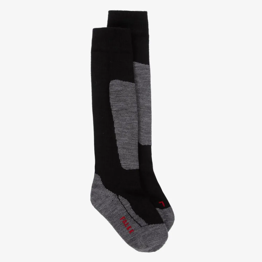 Falke Socks|Activewear*Black Ski Socks