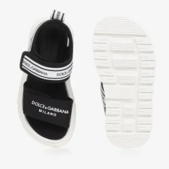 Dolce amp; Gabbana Sandals|Sandals*Black Velcro Sandals