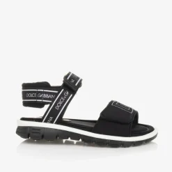 Dolce amp; Gabbana Sandals*Black Velcro Sandals