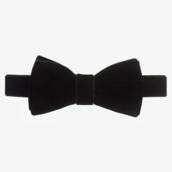 Milledeux Clothing Accessories*Black Velvet Bow Tie (10cm)
