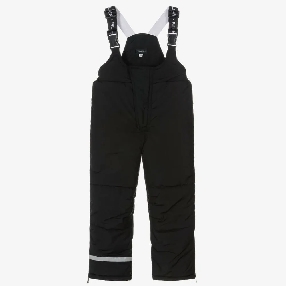 Pilguni Snowwear*Black Waterproof Ski Trousers