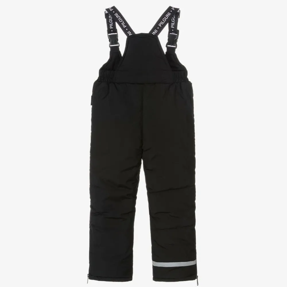 Pilguni Snowwear*Black Waterproof Ski Trousers