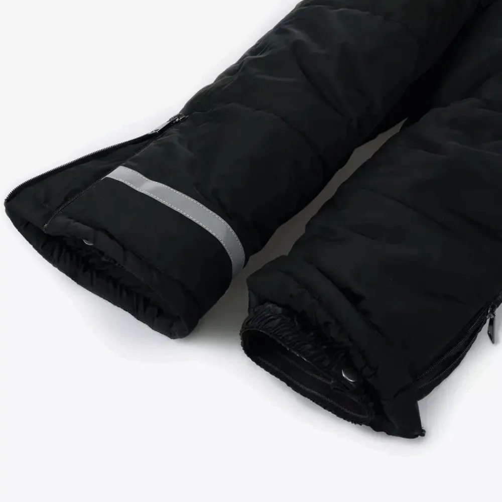 Pilguni Snowwear*Black Waterproof Ski Trousers