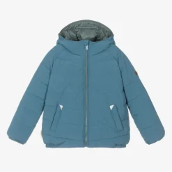 Töastie Coats & Jackets|Coats & Jackets*Blue & Green Reversible Puffer Jacket