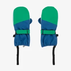 Roarsome Snowwear|Snowwear*Blue & Green Ski Mittens