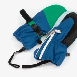Roarsome Snowwear|Snowwear*Blue & Green Ski Mittens