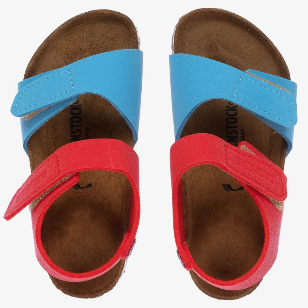 Birkenstock Sandals*Blue & Red Sandals