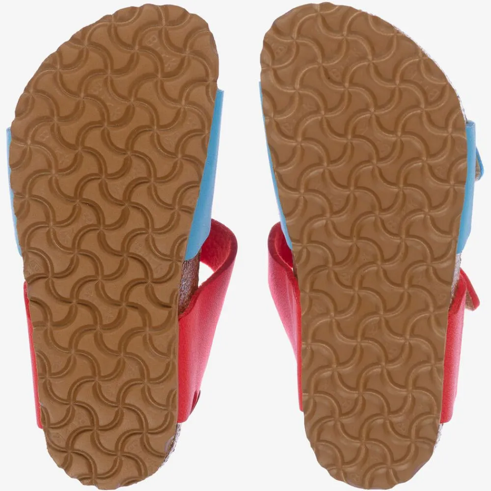 Birkenstock Sandals*Blue & Red Sandals