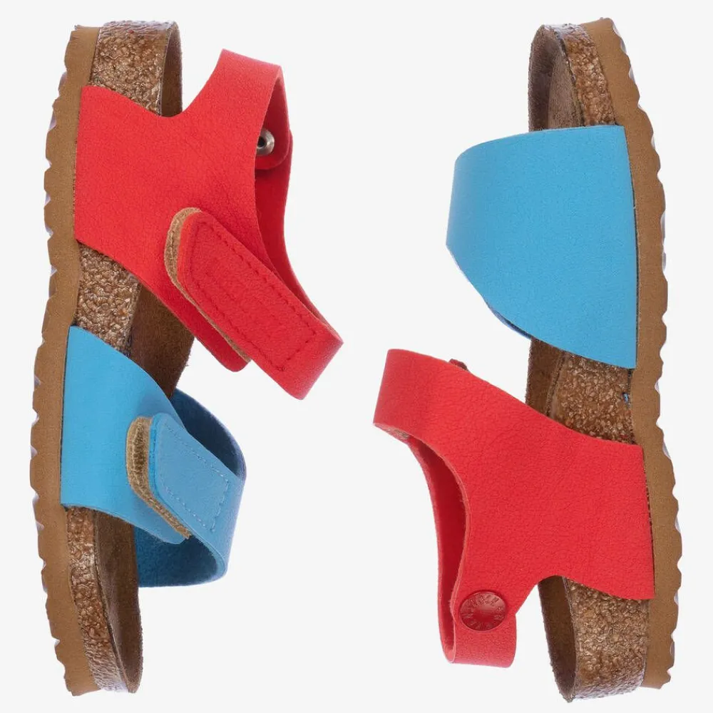 Birkenstock Sandals*Blue & Red Sandals