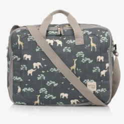 Pasito a Pasito Walking Mum Bags*Blue & Grey Jungle Print Suitcase (49cm)