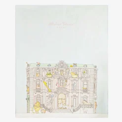 Atelier Choux Paris Gifts|Nursery Accessories*Blue & Pink Organic Cotton Reversible Duvet (132cm)