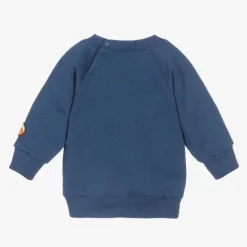 Gucci Tops*Blue Bear Logo Baby Sweatshirt