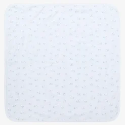 Kissy Kissy Gifts*Blue Beary Best Friends Pima Cotton Blanket (73cm)