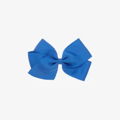 Peach Ribbons Hair Accessories*Blue Bow Hair Clip (12cm)