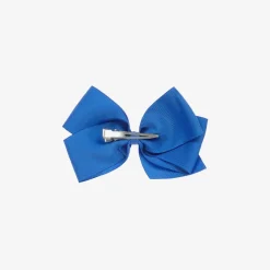 Peach Ribbons Hair Accessories*Blue Bow Hair Clip (12cm)