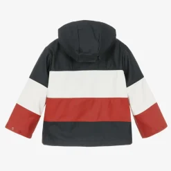 Tommy Hilfiger Coats & Jackets*Blue Colourblock Hooded Jacket