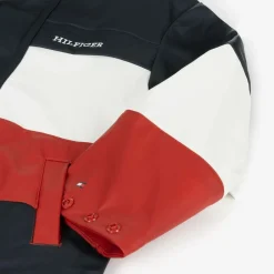 Tommy Hilfiger Coats & Jackets*Blue Colourblock Hooded Jacket
