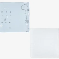 Mayoral Sleeping Accessories*Blue Cotton Baby Milestone Swaddles (2 Pack)