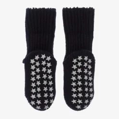 Falke Socks|Socks*Blue Cotton Baby Slipper Socks