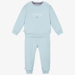 Tommy Hilfiger Tracksuits|Tracksuits*Blue Cotton Baby Tracksuit