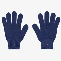 Tommy Hilfiger Gloves & Mittens|Gloves & Mittens*Blue Cotton Knit Flag Gloves