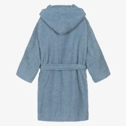 Playshoes Towels & Robes|Towels & Robes*Blue Cotton Towelling Bathrobe