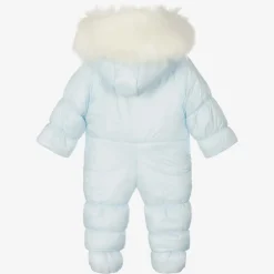 Sofija Snowwear|Snowwear*Blue Crown Baby Snowsuit