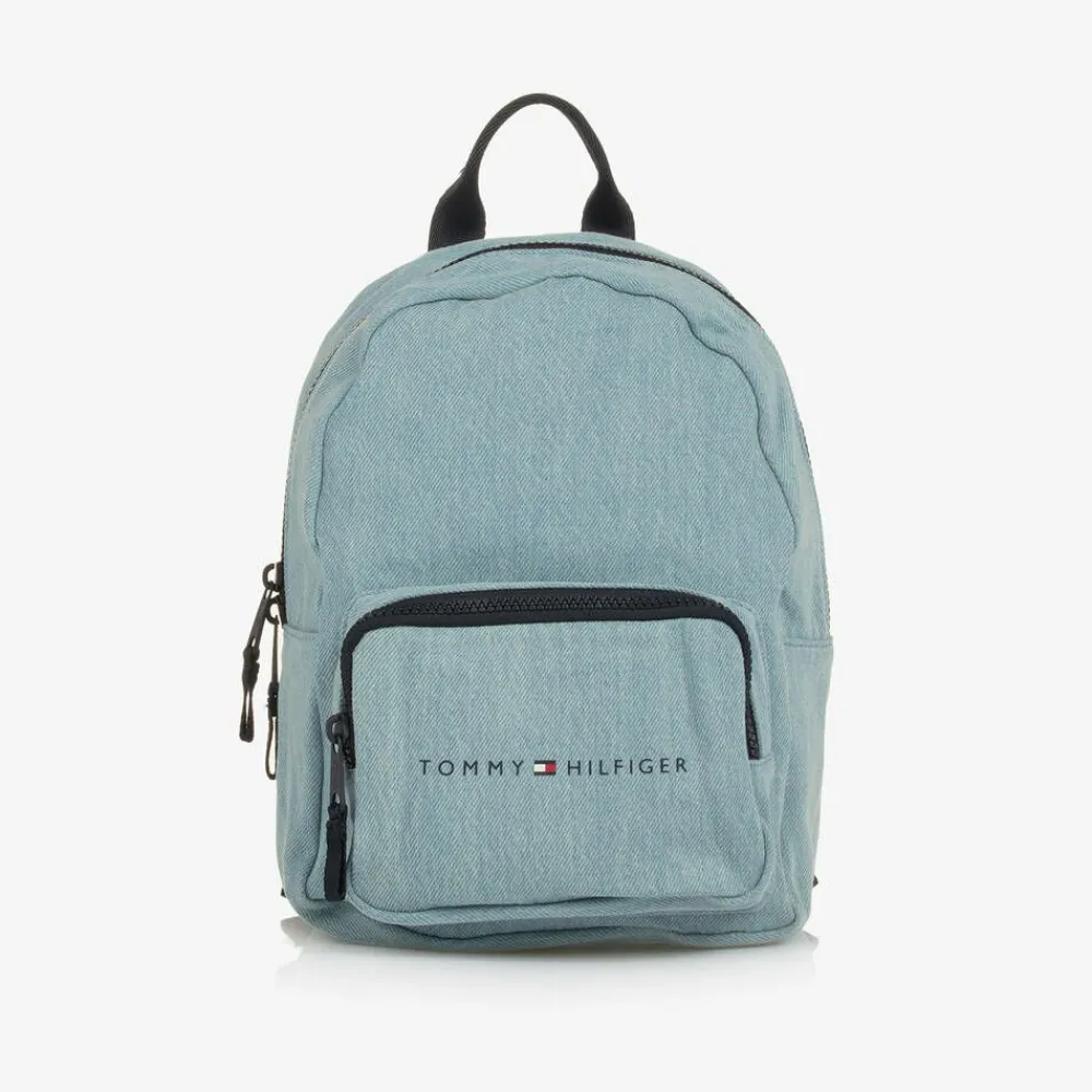 Tommy Hilfiger Bags|Bags*Blue Denim Backpack (28cm)