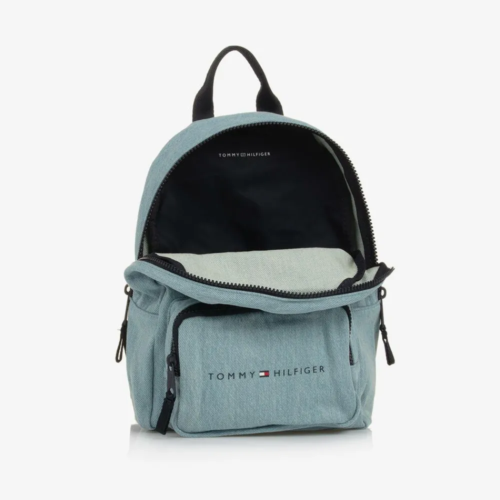 Tommy Hilfiger Bags|Bags*Blue Denim Backpack (28cm)