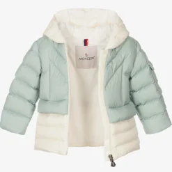 Moncler Enfant Coats & Jackets|Coats & Jackets*Blue Down Padded Hooded Jacket
