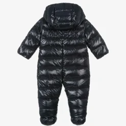 Moncler Enfant Snowwear|Snowwear*Blue Down Padded Indro Puffer Snowsuit
