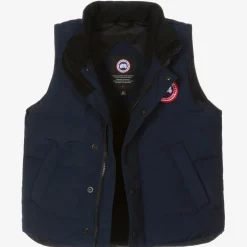 Canada Goose Coats & Jackets|Coats & Jackets*Blue Down Padded Vanier Gilet